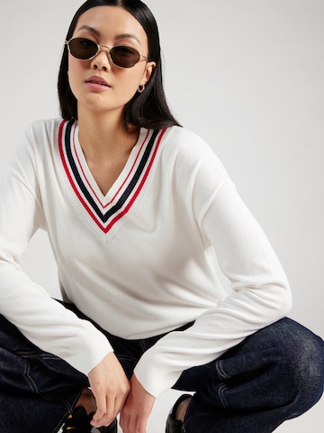 Pepe Jeans Pullover 'PERLINE' in Weiß