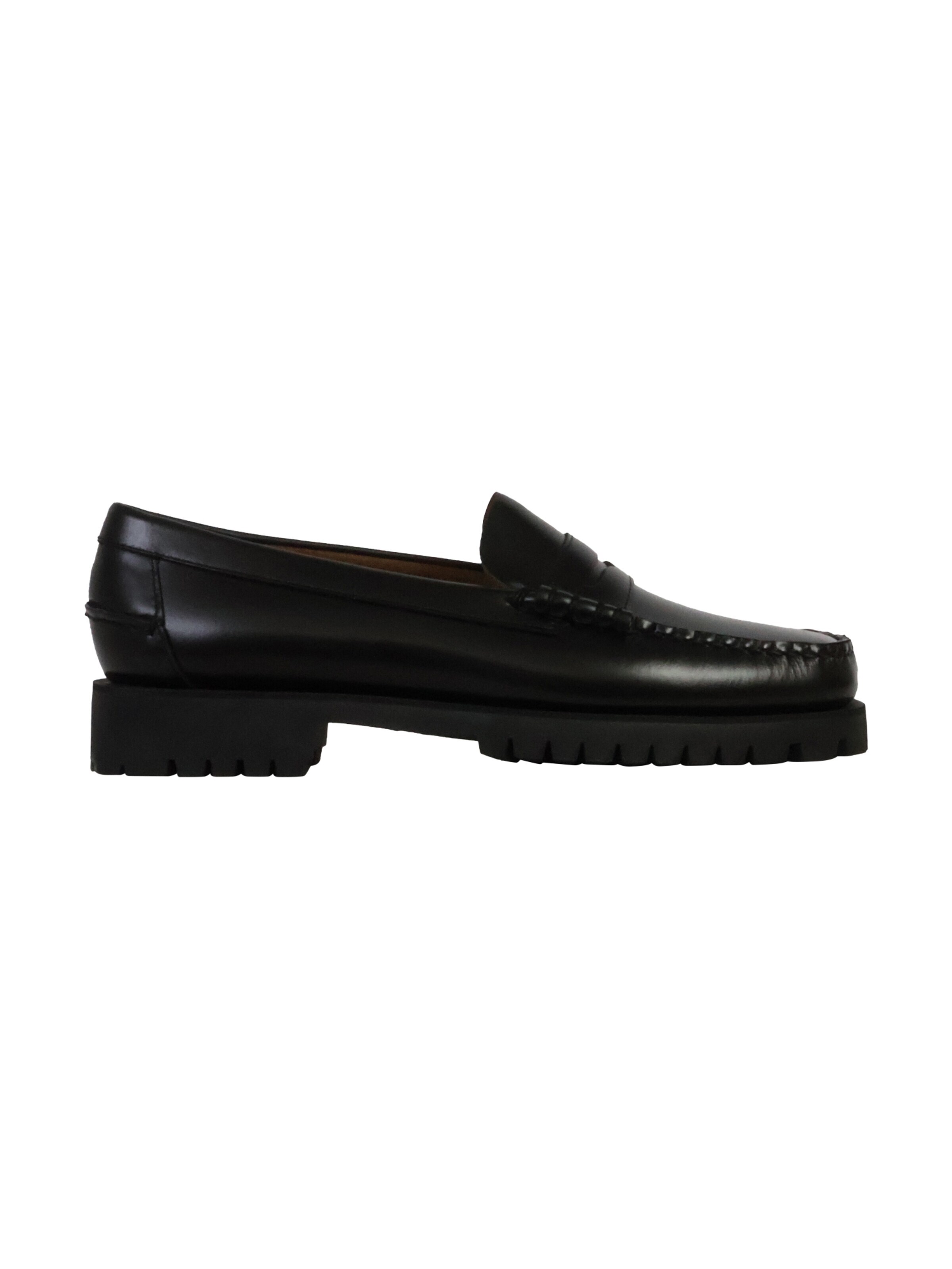 SEBAGO Lace-up shoe 'Sebago Docksides Dan Lug W aus Leder' in Black