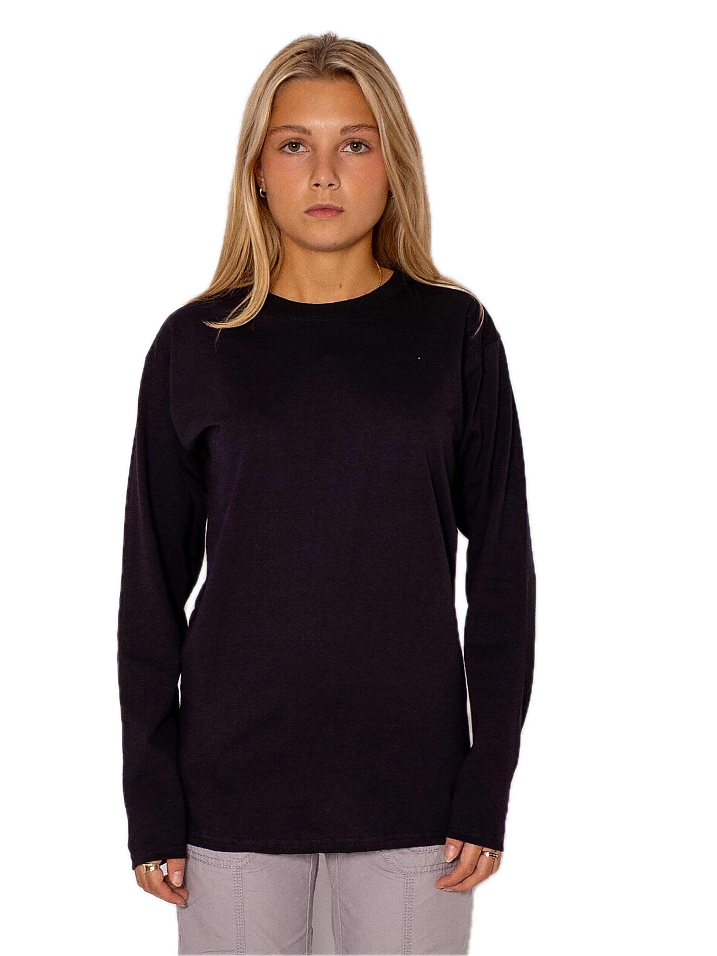 Sweat-shirt FRUIT OF THE LOOM en noir