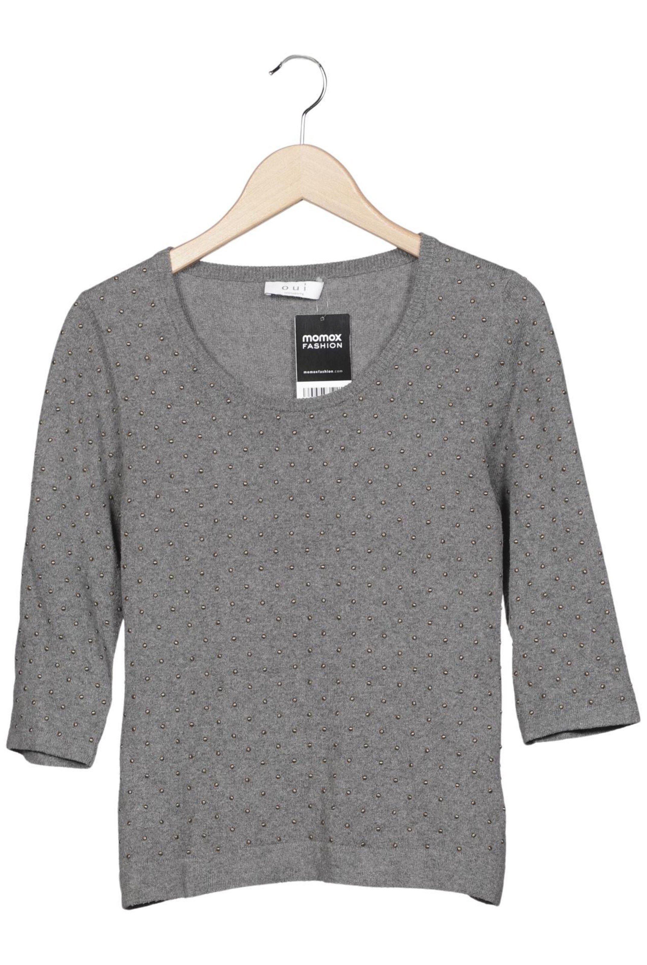 OUI Sweater & Cardigan in M in Grey: front