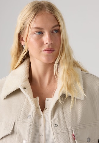 LEVI'S ® Between-season jacket '90s Sherpa Trucker' in Beige
