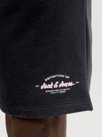 JACK & JONES - regular Pantalón 'JPSTGORDON BRANDON' en negro