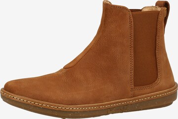 EL NATURALISTA Chelsea boots in Bruin: voorkant