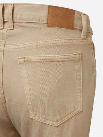 WEEKDAY regular Jeans 'Barrel' i beige