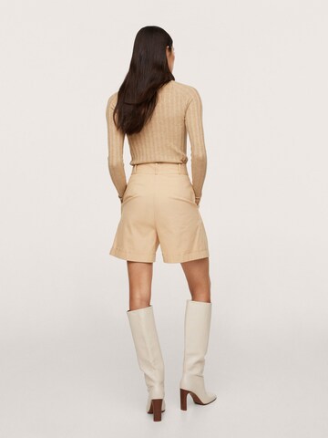 MANGO Sweater 'FLURRY' in Beige