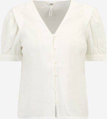 OBJECT Petite Blouse 'SY' in Wit: voorkant