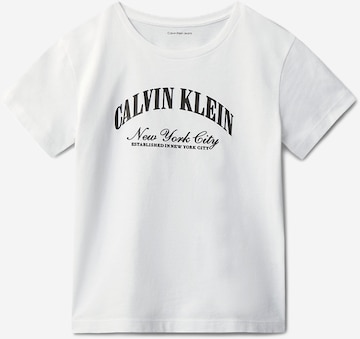 Calvin Klein Jeans Shirt in White: front