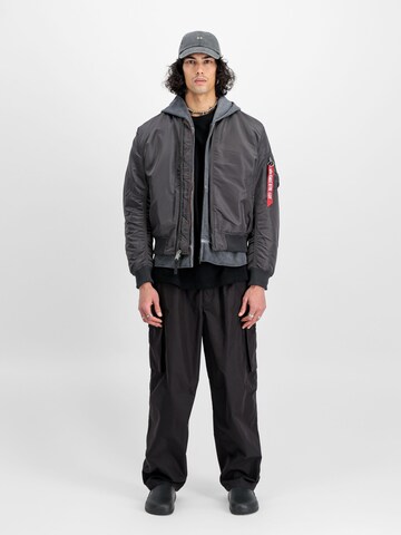 Giacca di mezza stagione 'MA-1 VF 59' di ALPHA INDUSTRIES in grigio: frontale