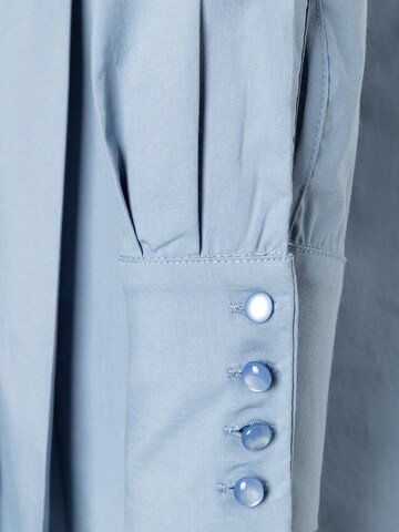 MORE & MORE Bluse in Blau