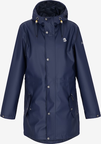 Schmuddelwedda - Abrigo de entretiempo en azul: frente