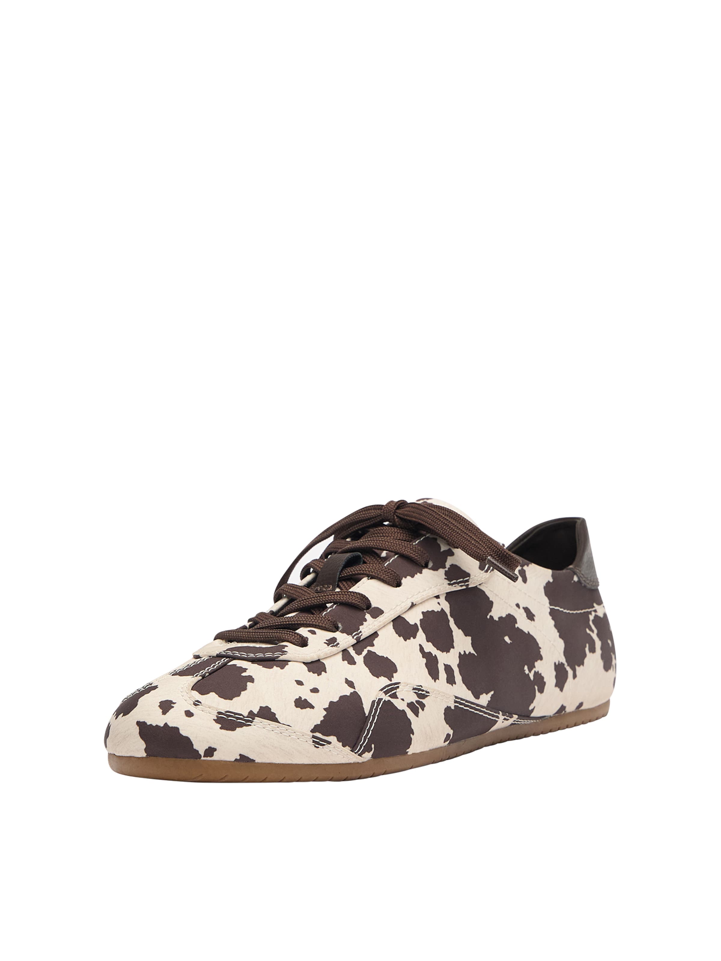 Pull&Bear Platform trainers in Brown: front