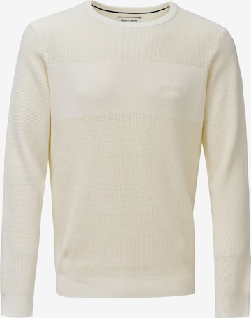 Salsa Jeans Pullover in Weiß: Vorderseite