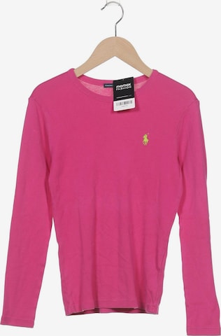 Polo Ralph Lauren Langarmshirt XS in Pink: Vorderseite