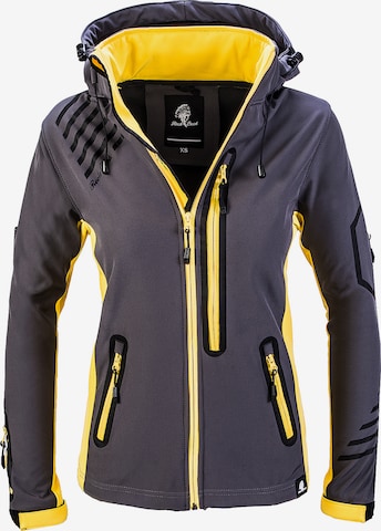 Rock Creek Outdoorjacke in Grau: predn�á strana