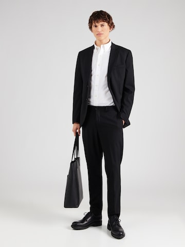 SELECTED HOMME Slimfit Pantalon 'SLHLIAM' in Zwart