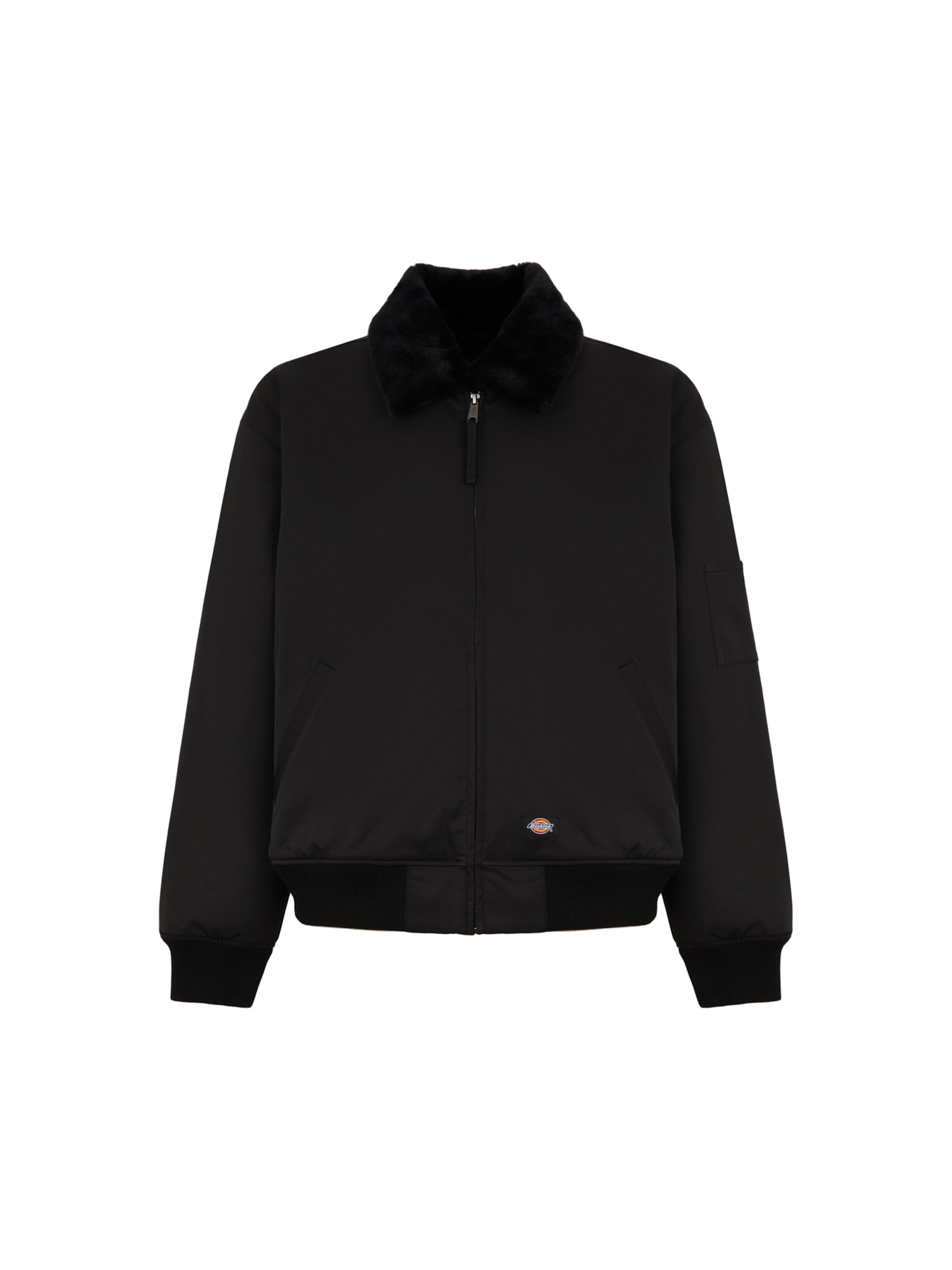 DICKIES Демисезонная куртка 'Coalfield Flight' в Черный: спереди