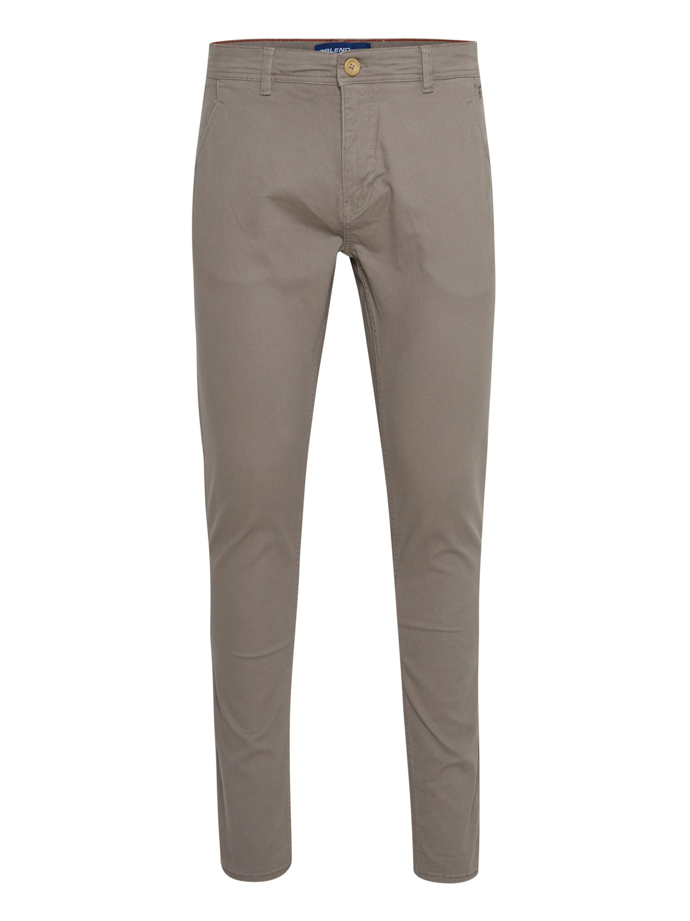 BLEND Chino kalhoty 'BHNatan' – šedá: přední strana