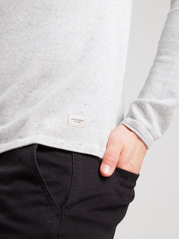 Regular fit Pullover 'JJEHill' di JACK & JONES in grigio
