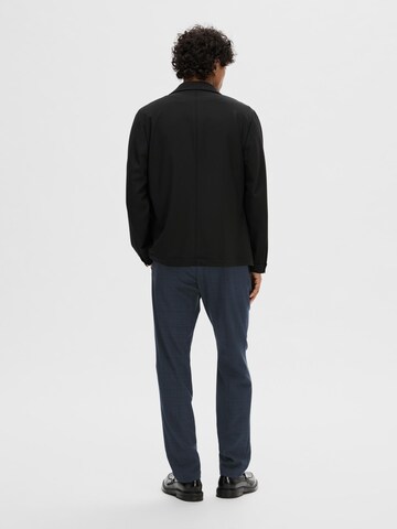 SELECTED HOMME Slimfit Lærredsbukser 'SLHRobert' i blå