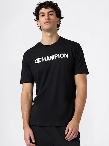 Champion Authentic Athletic Apparel Shirt in Black: front