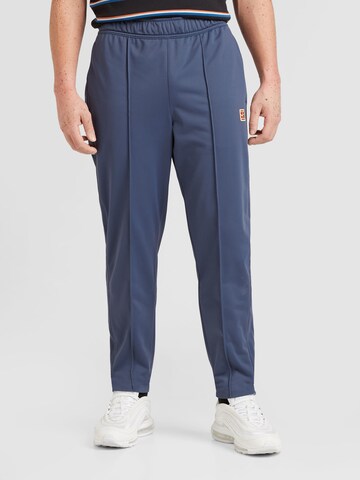 NIKE Regular Sports trousers 'Court HERITAGE' in Blue: front