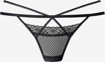 PETITE FLEUR GOLD Triangle Underwear Sets in Black