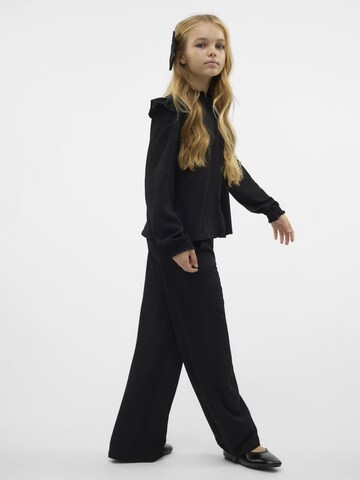 regular Pantaloni di Vero Moda Girl in nero