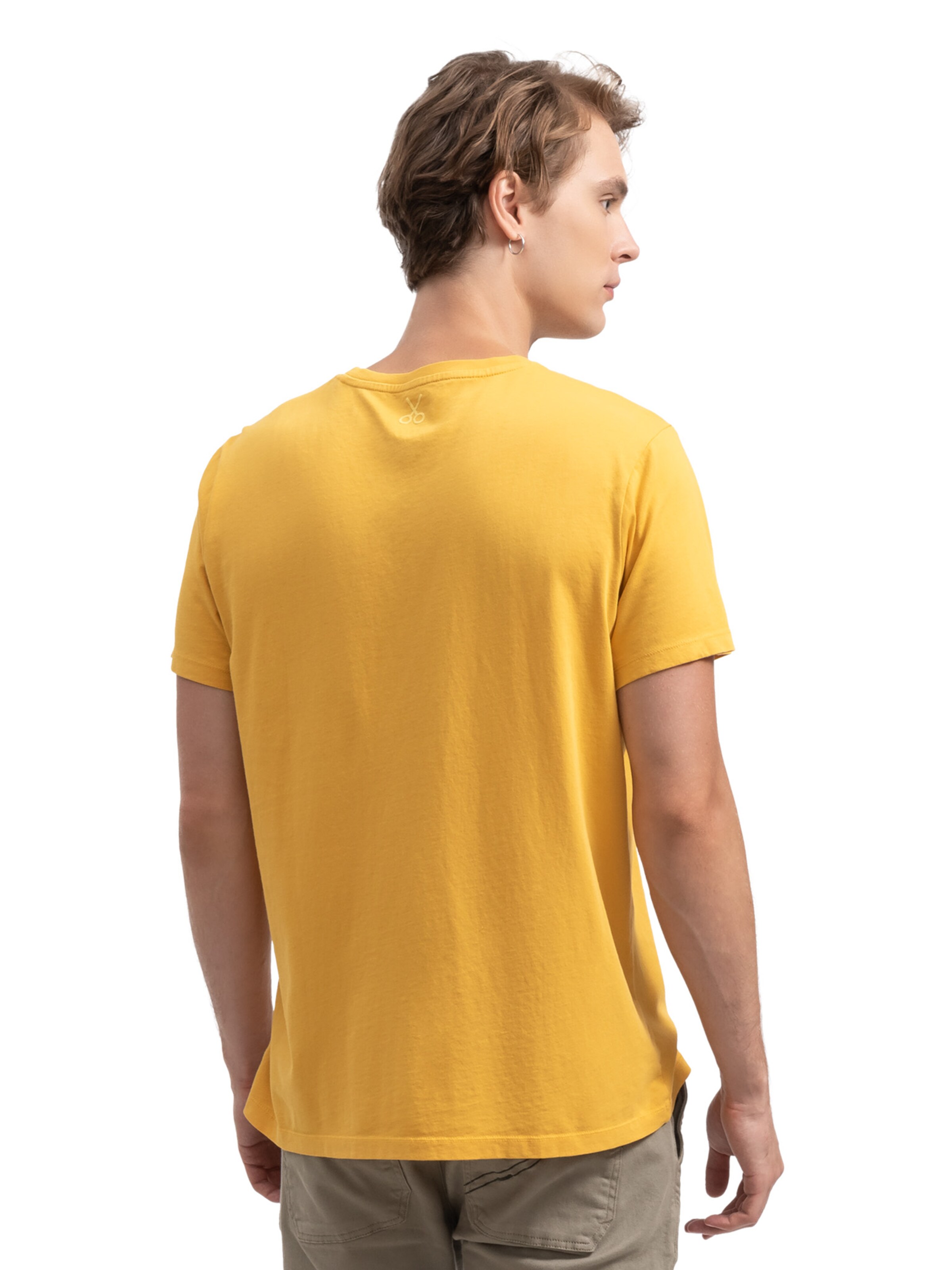 Kaft Shirt 'Mano Tres' in Yellow