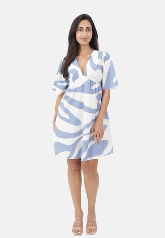 Elara Summer dress in Blue: front