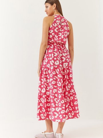 Robe d’été Bianco Lucci en rose