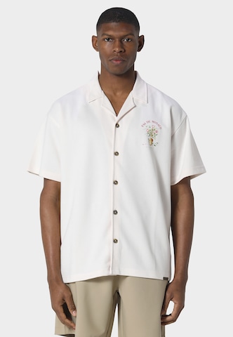 Coupe regular Chemise 'Studio Botanica' Pas De Monaco en beige