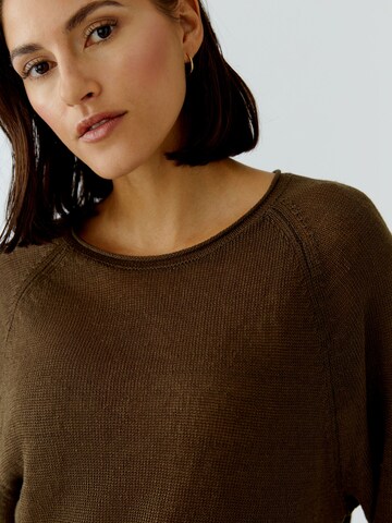 OUI Pullover in Braun