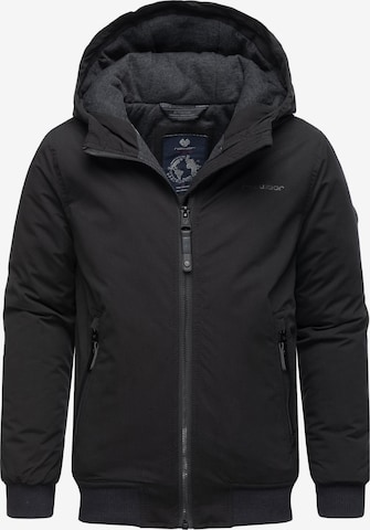 Veste fonctionnelle 'Maddew' Ragwear en noir : devant