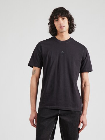 Maglietta 'Q12' di ADIDAS ORIGINALS in nero: frontale