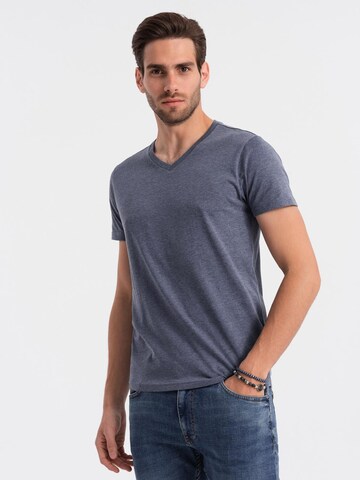 Ombre Shirt in Blauw