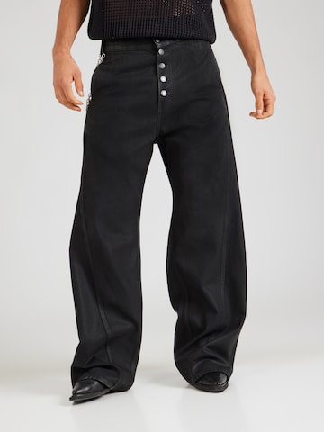 Baggy Jean 'Astro' WEEKDAY en noir : devant