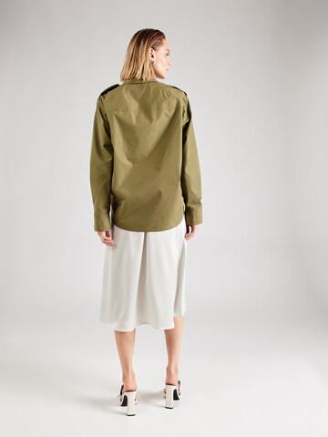 3.1 Phillip Lim - Vestido camisero en verde
