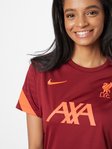 NIKE - Camiseta de fútbol 'Liverpool' en rojo