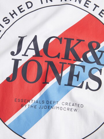 JACK & JONES Тениска 'LOOF' в бяло