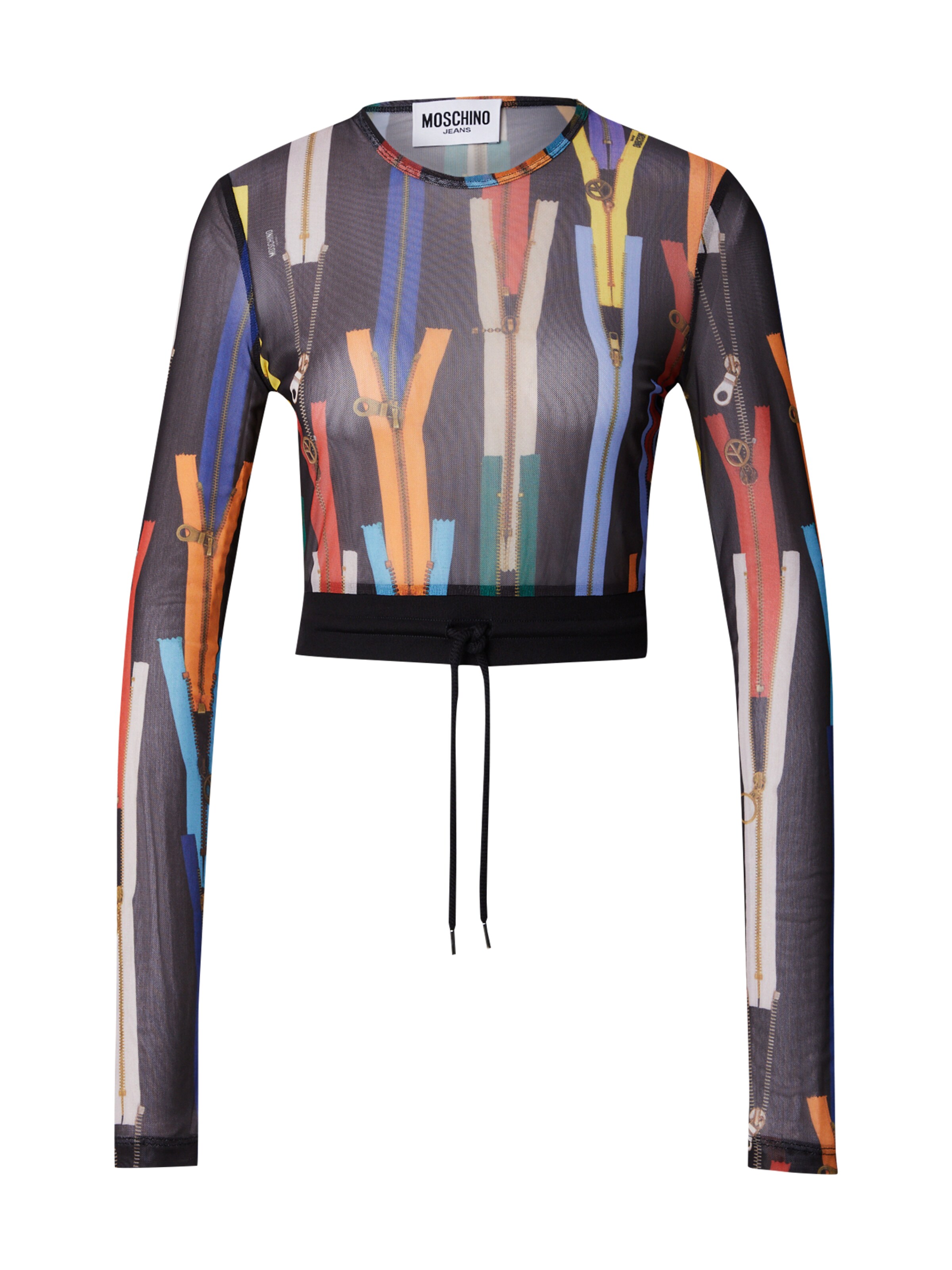 Moschino Jeans Μπλουζάκι σε μαύρο: μπροστά