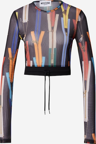 Moschino JeansMajica - crna boja: prednji dio