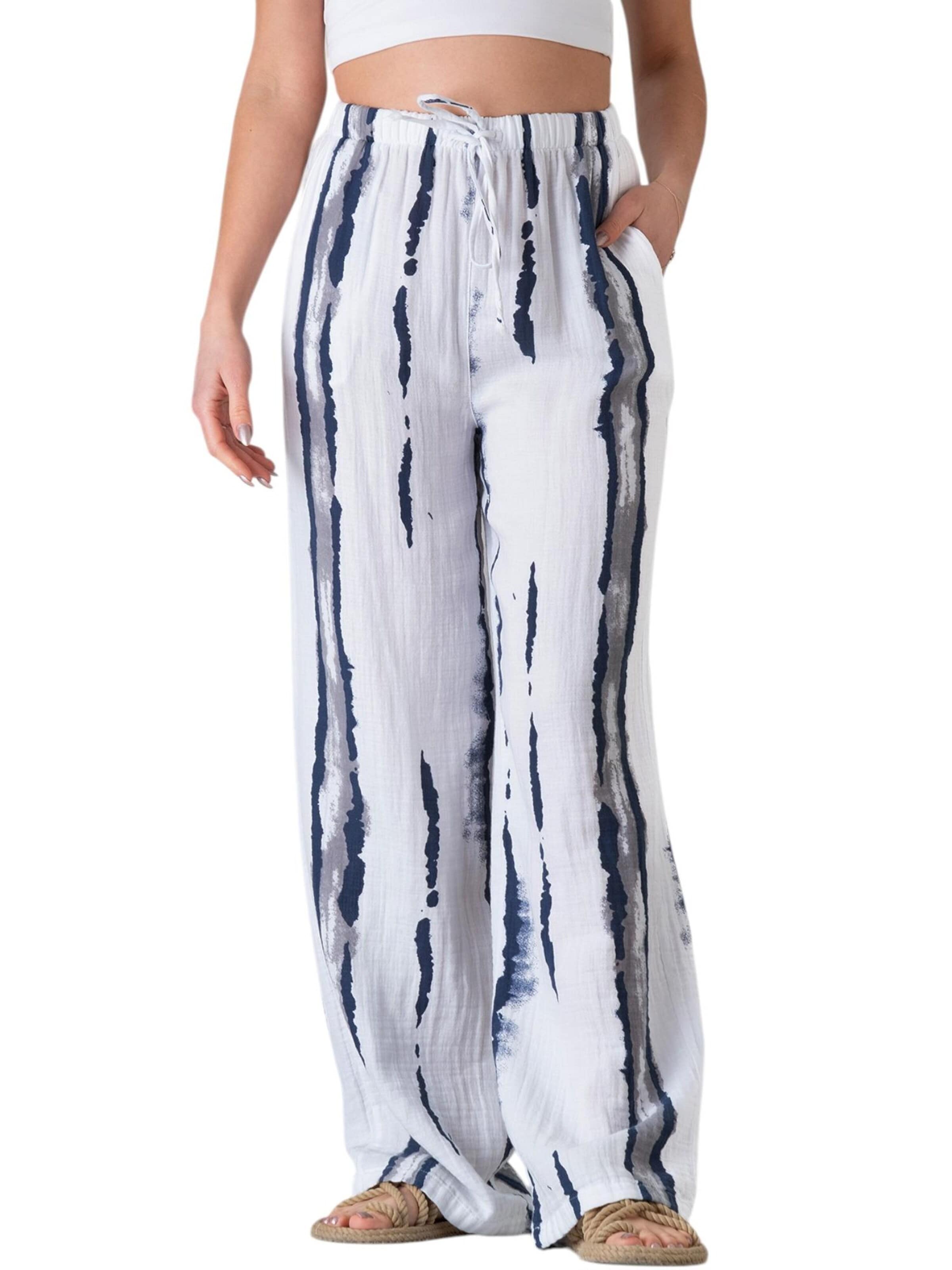 WENOR - Pierna ancha Pantalón 'Taima' en gris