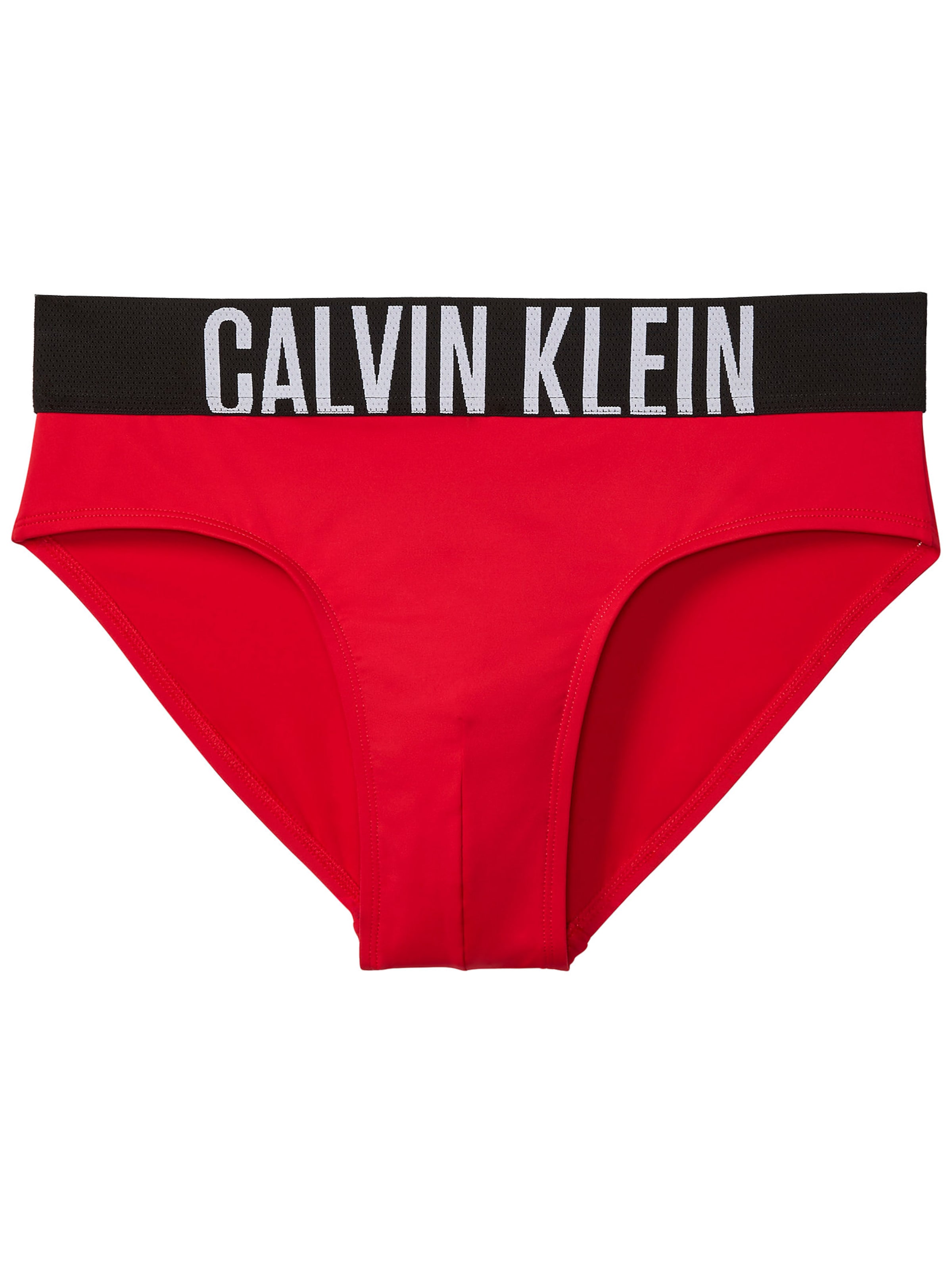 Calvin Klein Swimwear Regular Bathing trunks 'Intense Power' in Red: front