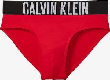 Calvin Klein Swimwear Regular Bathing trunks 'Intense Power' in Red: front
