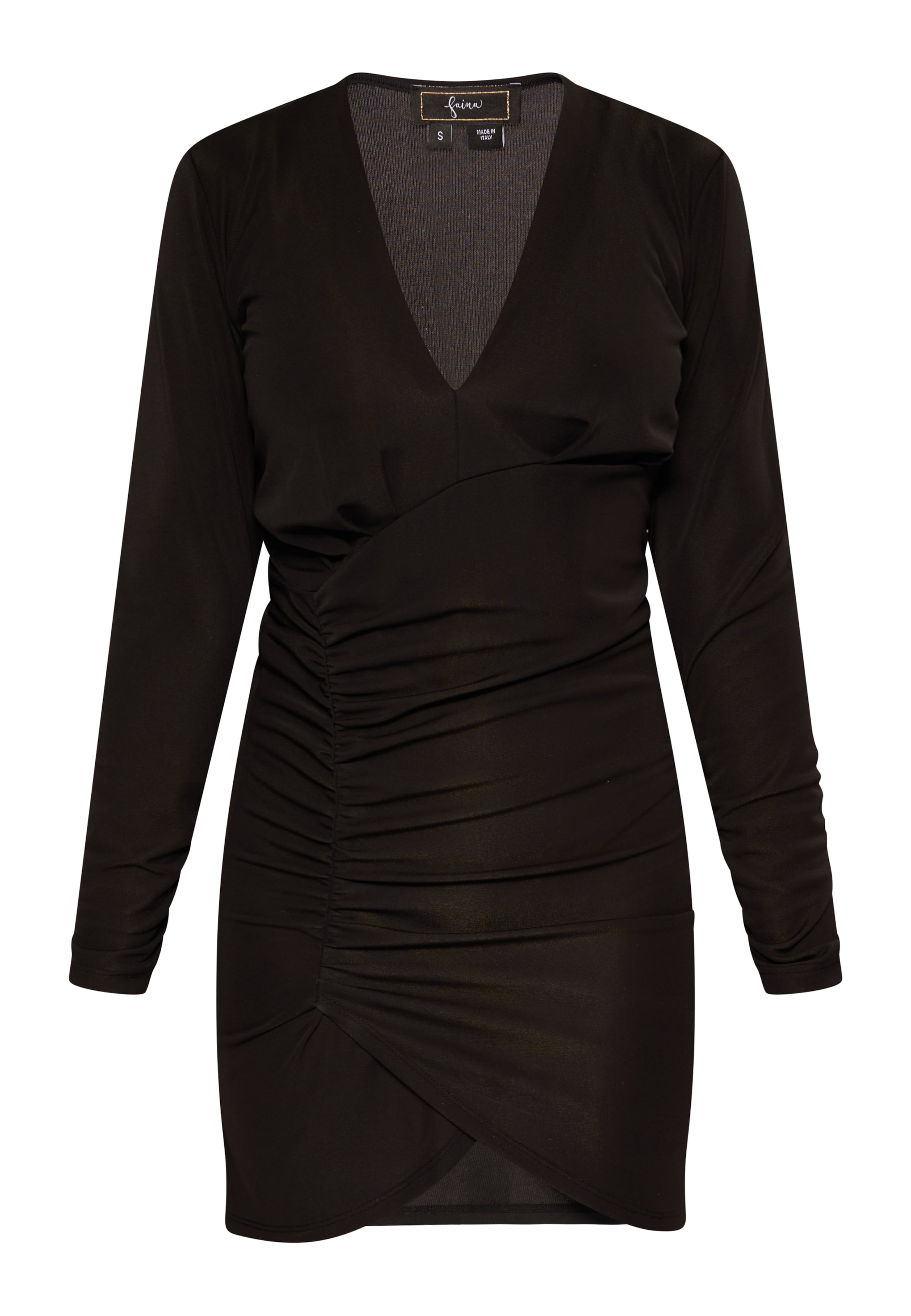 faina Cocktailjurk in Zwart: voorkant