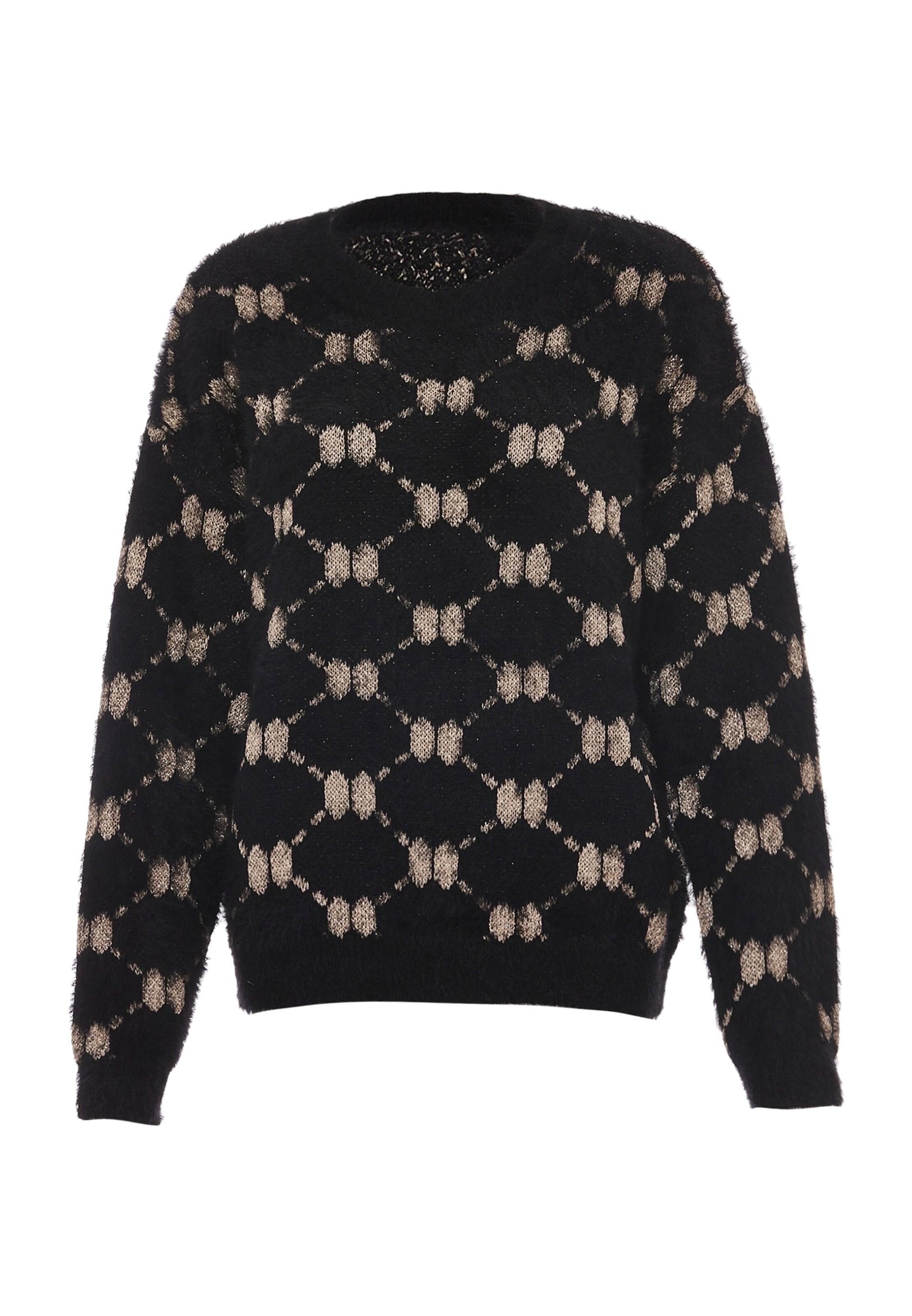 ebeeza Sweater in Black: front