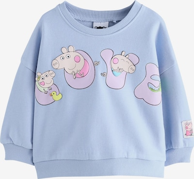 68 dydžio Megztinis be užsegimo 'Peppa Pig' iš Next, spalva – šviesiai mėlyna / geltona / pudros spalva / eozino spalva, Prekių apžvalga