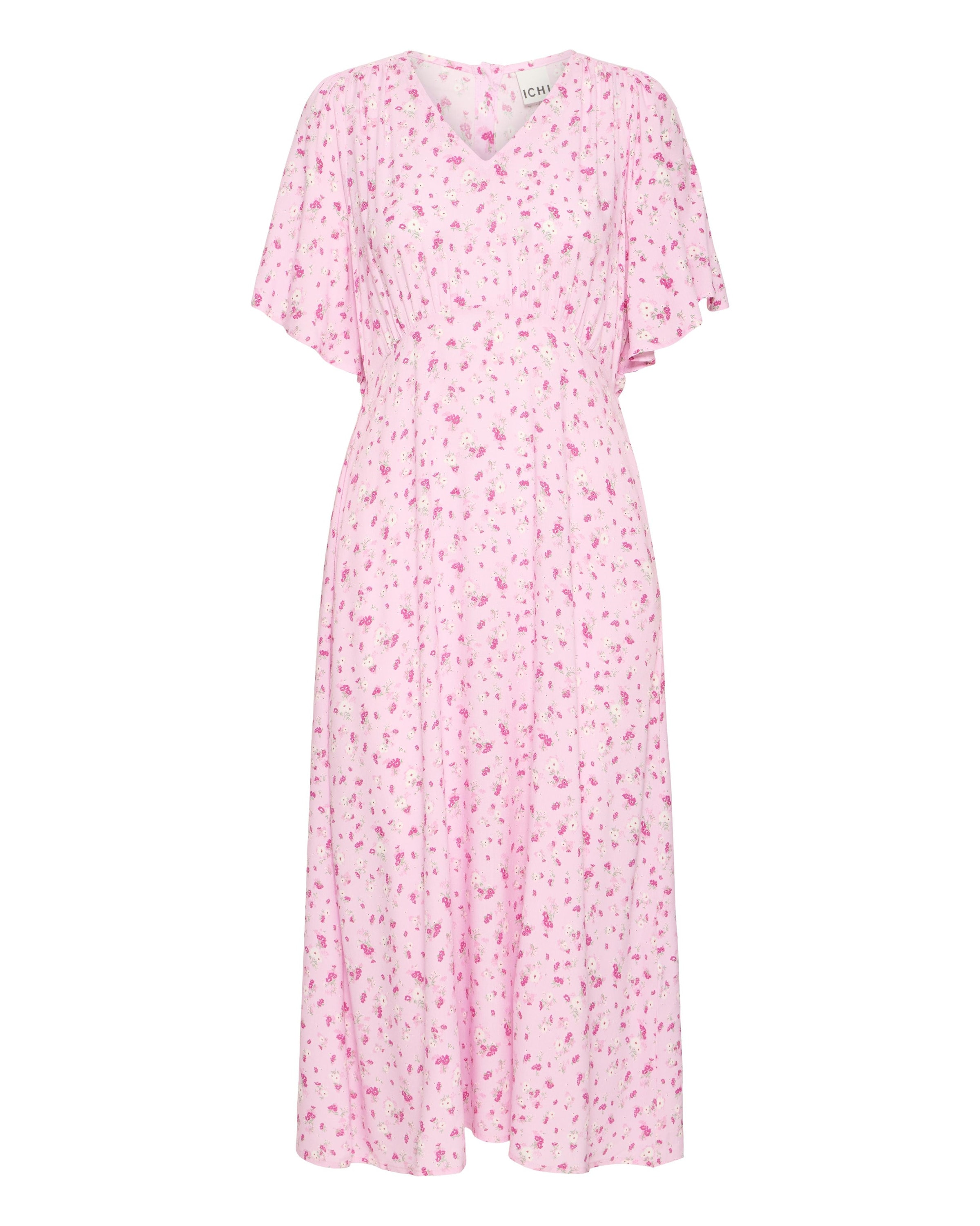 ICHI - Vestido 'ICHVera' em rosa: frente
