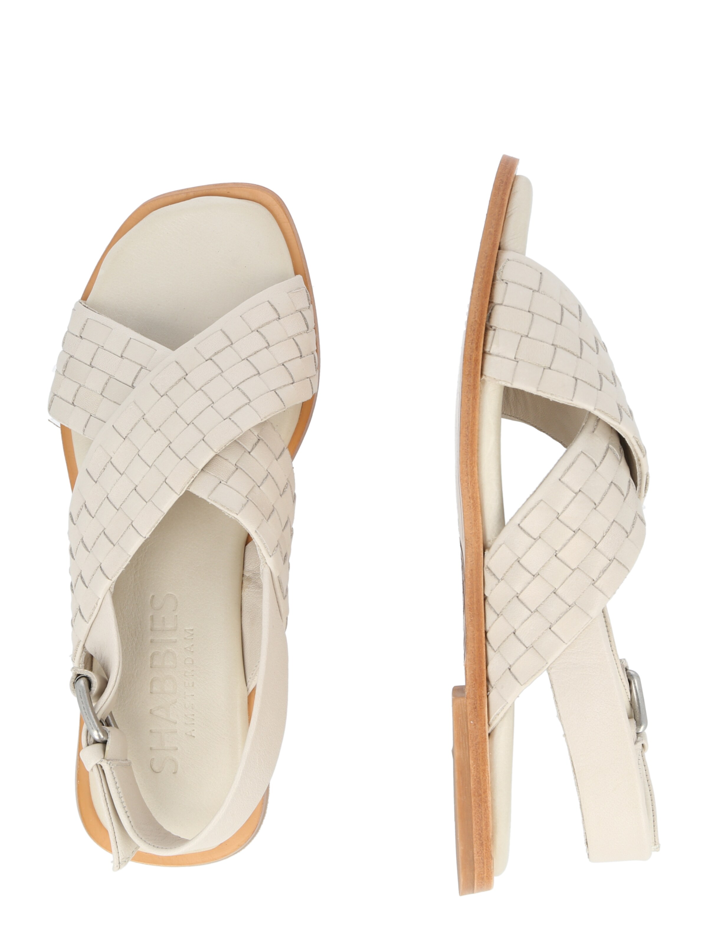 SHABBIES AMSTERDAM Sandals in Beige