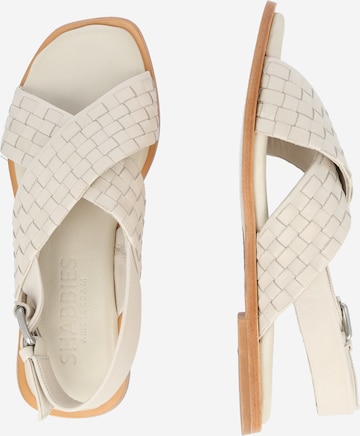 SHABBIES AMSTERDAM - Sandalias en beige